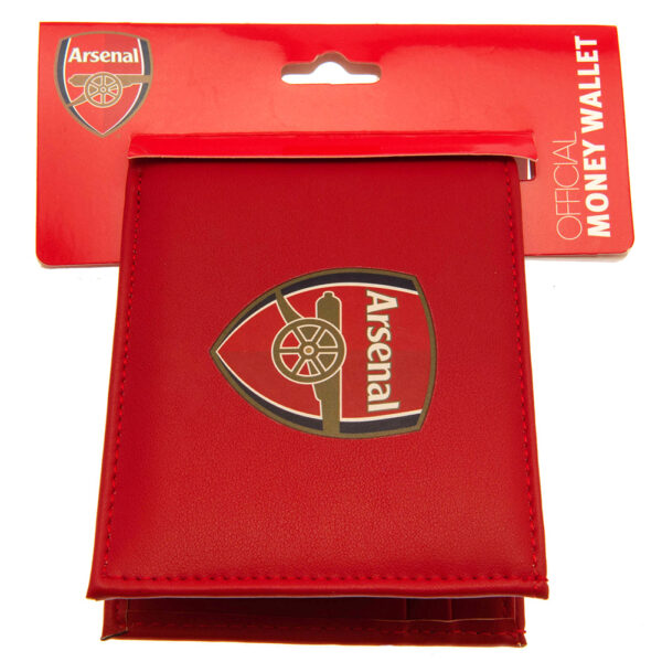 Arsenal FC Coloured PU Wallet: 1 - Wallets By Arsenal