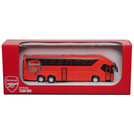 Arsenal fc diecast team bus