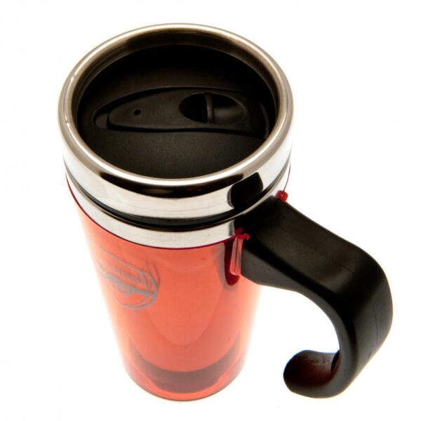 Arsenal FC Handled Travel Mug: 2 - Mugs By Arsenal