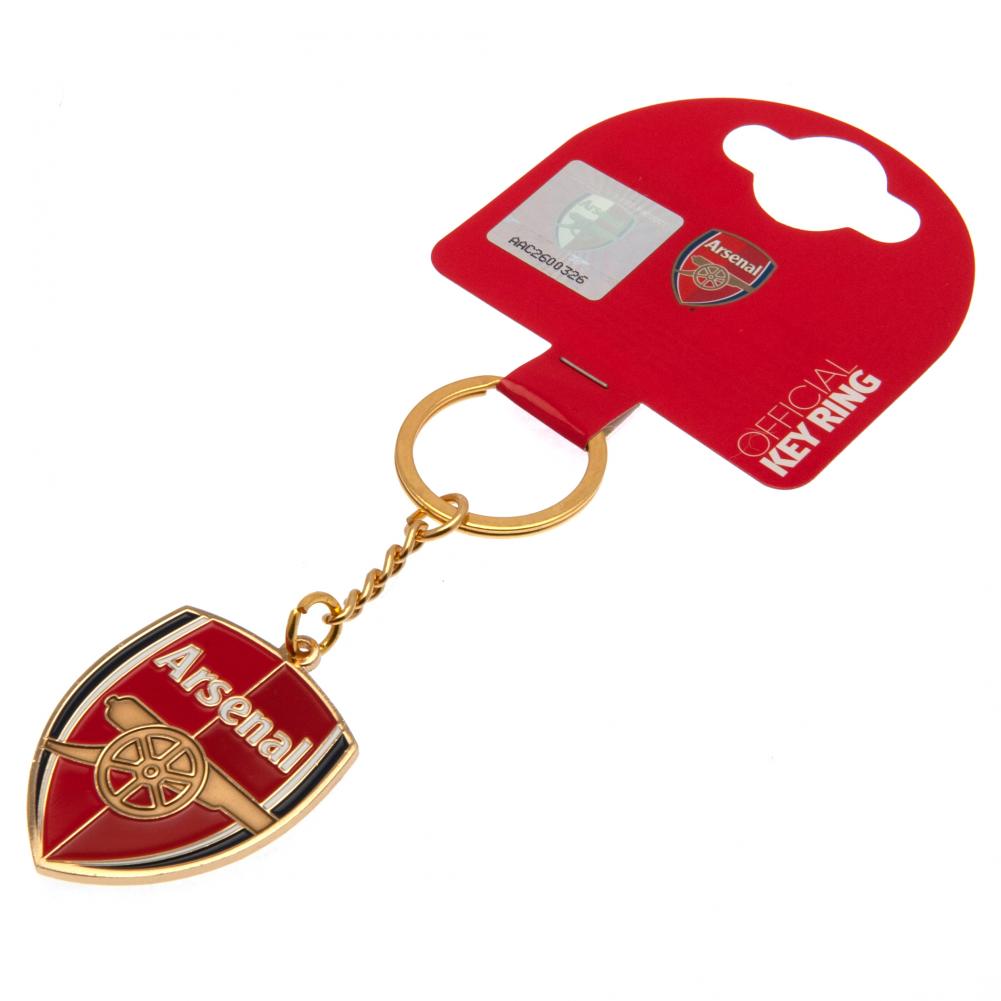 Arsenal FC Crest Keyring: 1 - Keyrings By Arsenal