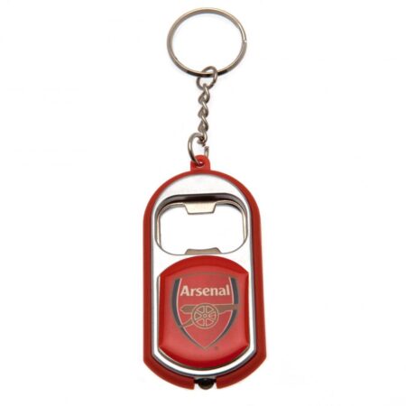 Arsenal FC Keyring Torch Bottle Opener: 2 - Keyrings By Arsenal