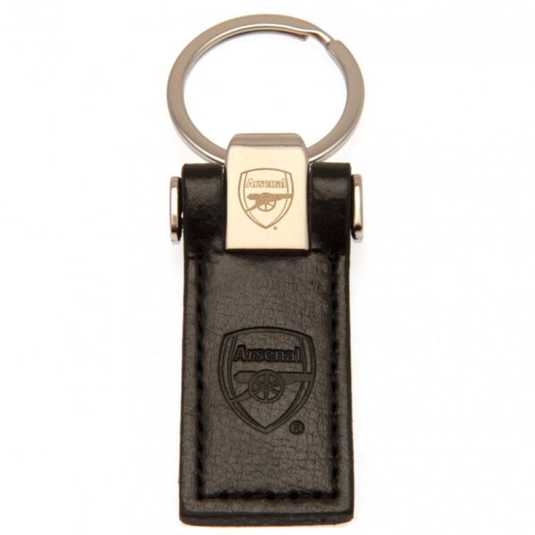 Arsenal FC Leather Key Fob: 2 - Keyrings By Arsenal