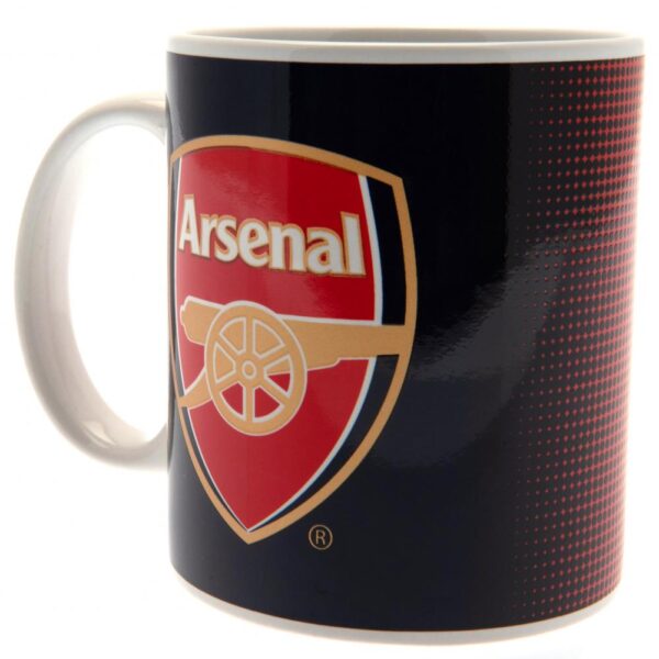 Arsenal FC Halftone Mug: 1 - Mugs By Arsenal