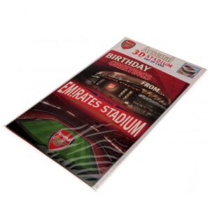 Arsenal FC Pop-Up Birthday Card: 4 - Greeting Cards By Arsenal
