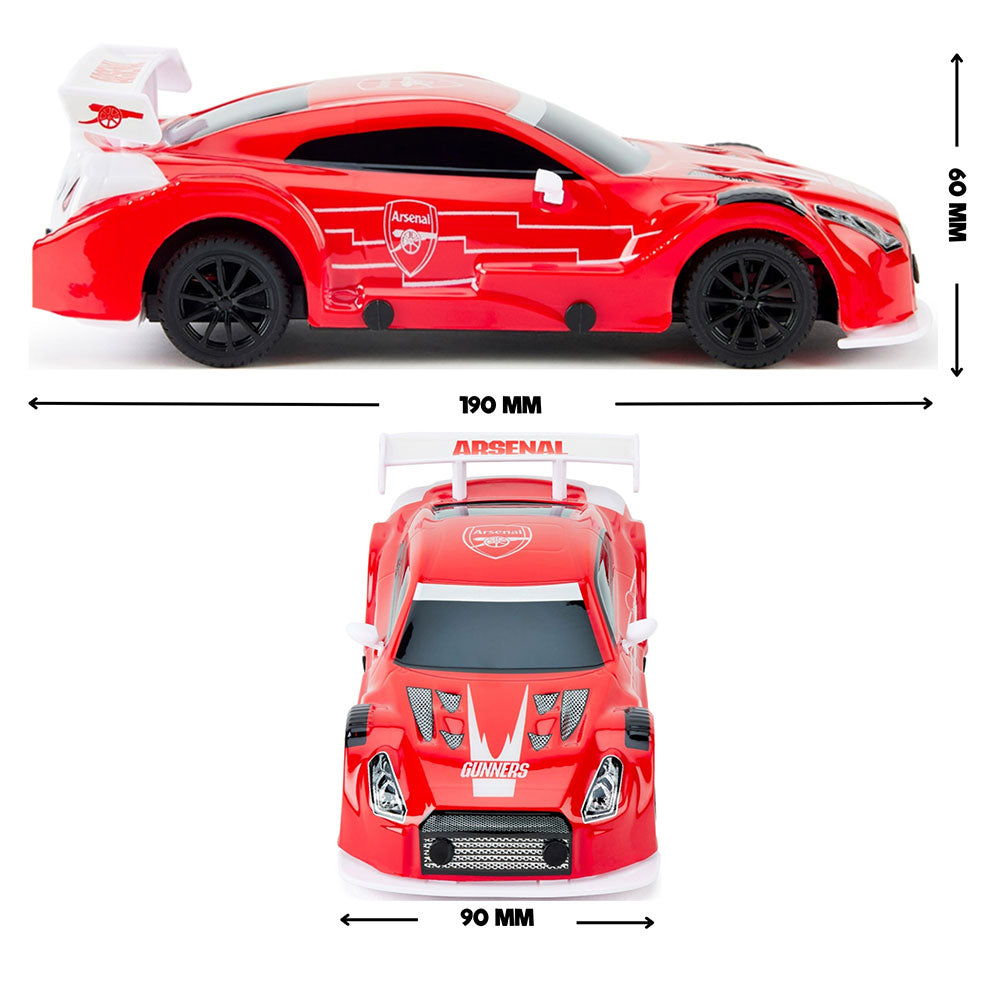 Arsenal fc radio control sportscar 1 24 scale