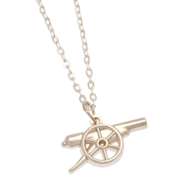 Arsenal FC Silver Plated Boxed Pendant GN: 2 - Necklaces By Arsenal