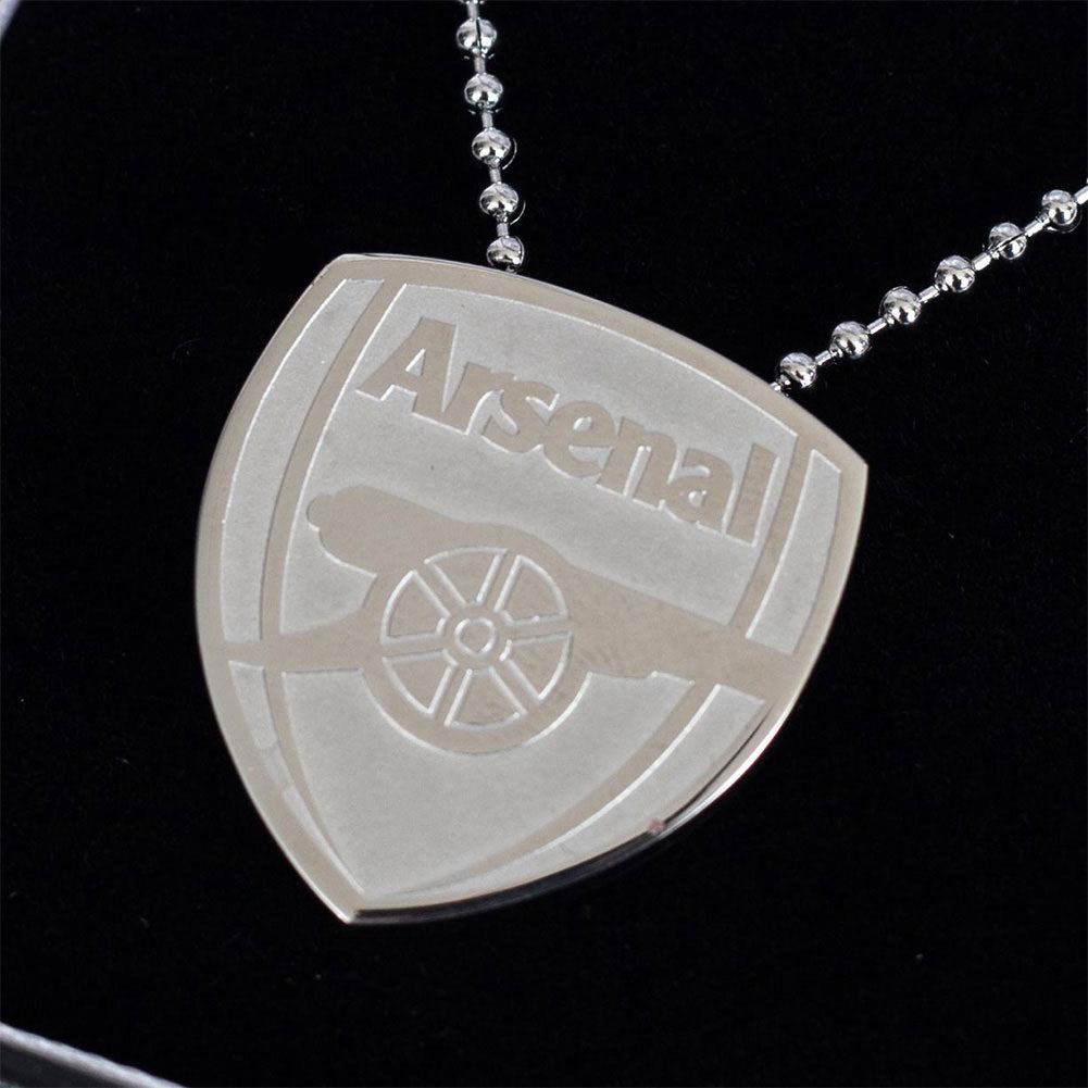 Arsenal FC Stainless Steel Pendant & Chain: 1 - Jewellery By Arsenal