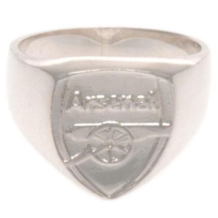 Arsenal FC Sterling Silver Ring Large: 2 - Jewellery By Arsenal