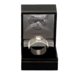 Arsenal FC Stone Set Ring Medium: 1 - Jewellery By Arsenal