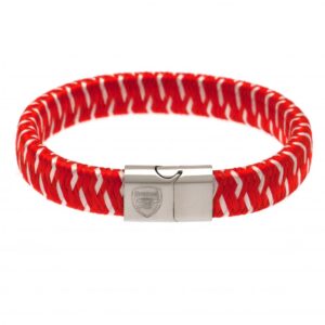 Arsenal FC Woven Bracelet: 2 - Jewellery By Arsenal