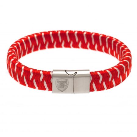 Arsenal FC Woven Bracelet: 2 - Jewellery By Arsenal