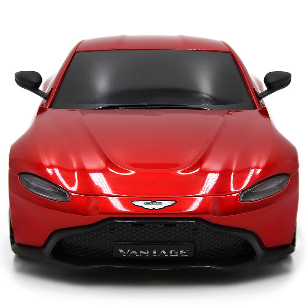 Aston martin vantage radio controlled car 1 24 scale red