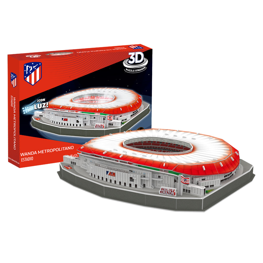 Atletico Madrid FC 3D Stadium Puzzle: 1 - Puzzles & Games By Atletico Madrid
