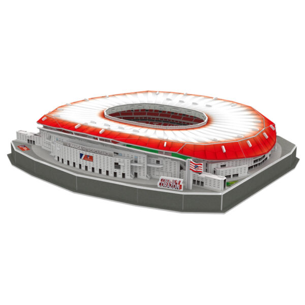 Atletico Madrid FC 3D Stadium Puzzle: 2 - Puzzles & Games By Atletico Madrid
