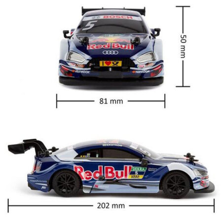 Audi DTM Blue Red Bull Radio Controlled Car 1:24 Scale: 5 - Toys By Gift Moments