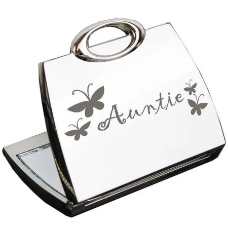 Auntie Handbag Compact Mirror: 2 - Compact Mirrors By Gift Moments
