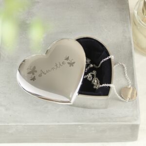 Auntie Heart Trinket Box: 2 - Trinket Boxes By Gift Moments