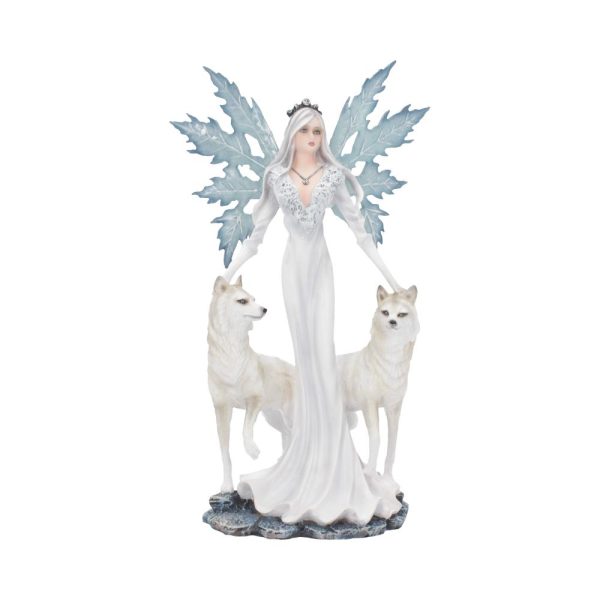 Aura Figurine Winter Fairy Wolf Ornament: 2 - Figures & Collectables By Gift Moments