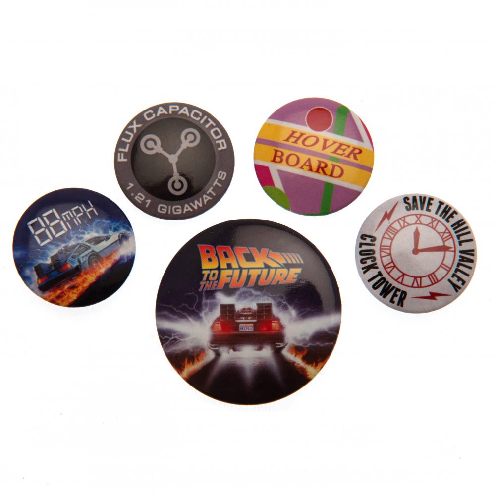 Back future button badge set