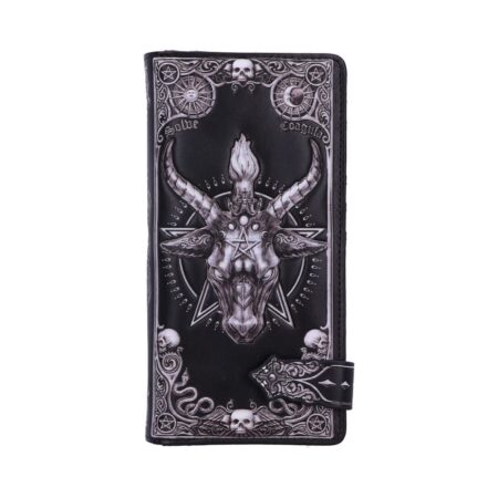 Baphomet embossed purse 18 5cm