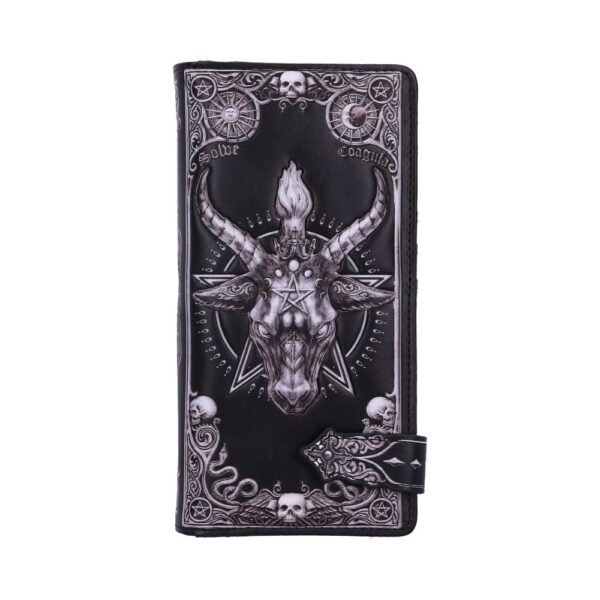 Baphomet Embossed Purse 18.5cm: 2 - Purses By NN Designs