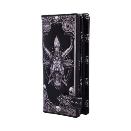 Baphomet embossed purse 18 5cm