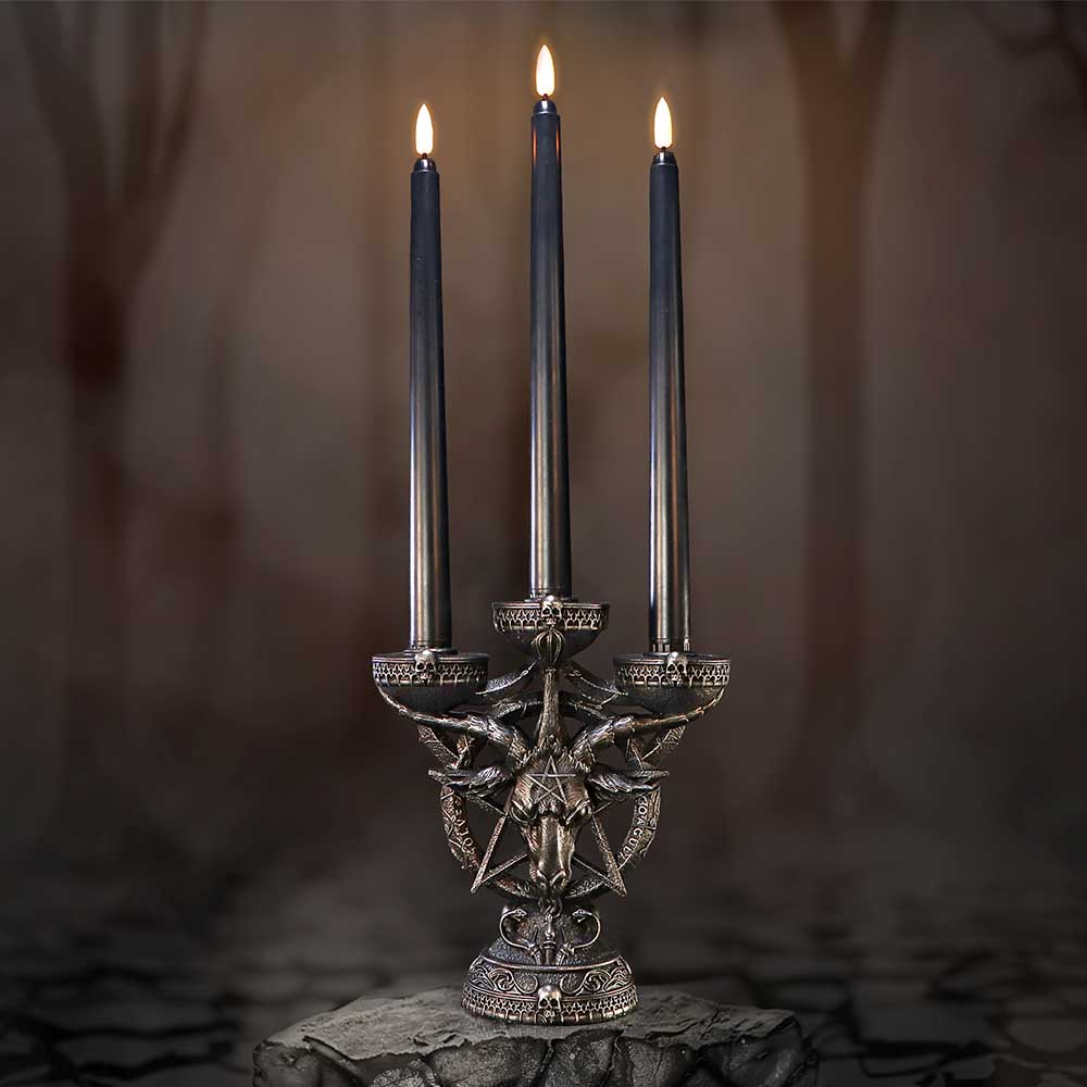 Baphomets radiance candelabra led candles