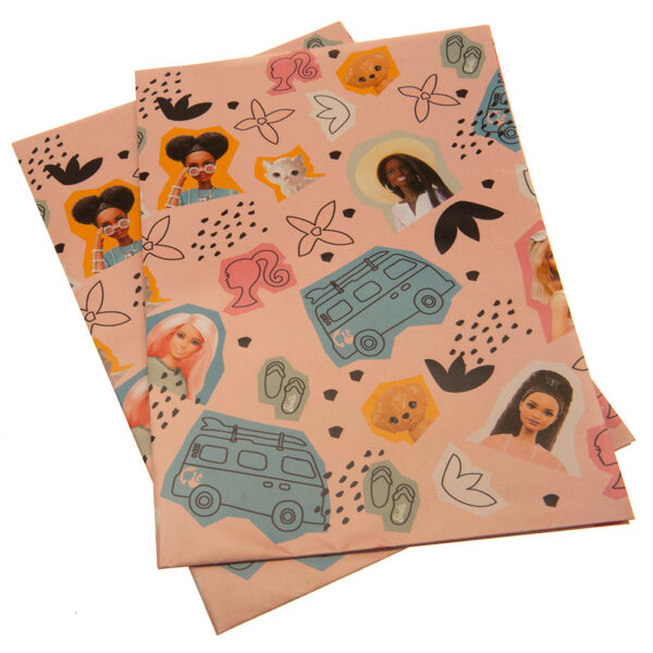 Barbie Gift Wrap: 2 - Gift Wrap & Bags By Barbie
