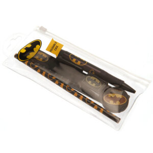 Batman 5pc Stationery Set: 3 - Pencil Cases & Sets By Batman