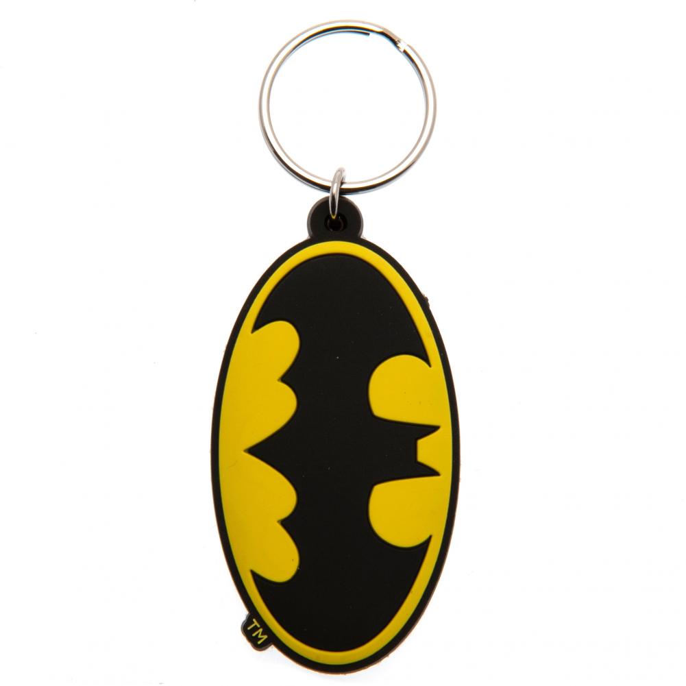 Batman Logo PVC Keyring: 2 - Keyrings By Batman