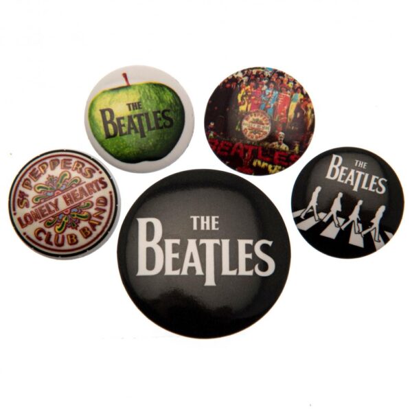 The Beatles Apple Corps Button Badge Set: 1 - Badges By The Beatles