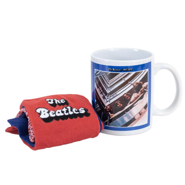 The Beatles Mug & Sock Set: 2 - Mugs By The Beatles