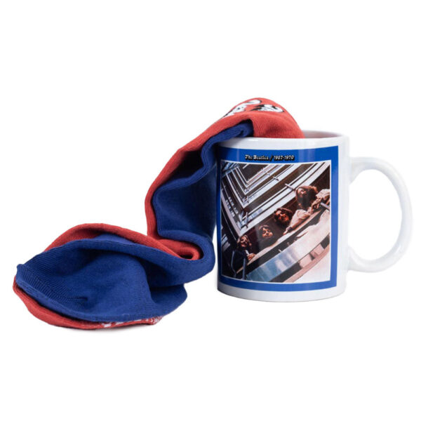The Beatles Mug & Sock Set: 1 - Mugs By The Beatles