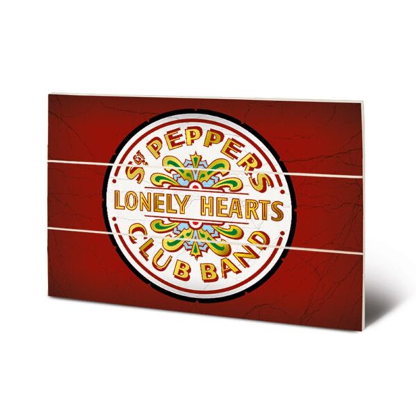 The Beatles Sgt. Pepper Wood Print: 1 - Wall Art By The Beatles