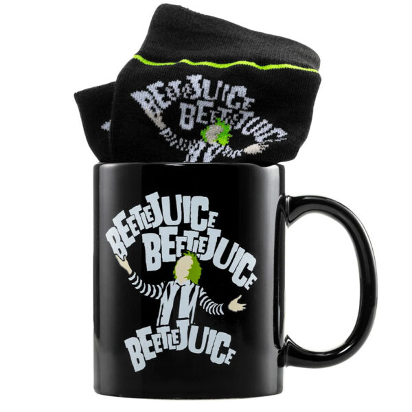 Beetlejuice Mug & Sock Set: 1 - Mugs By Beetlejuice