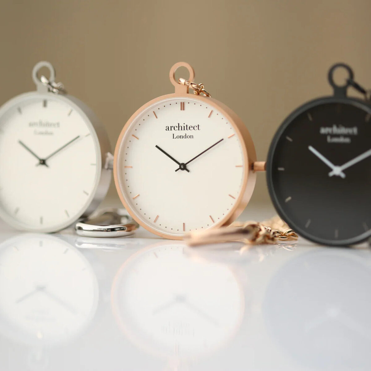 Bespoke Architect Modern Pocket Watches: 3 - Watches By Architect Watches