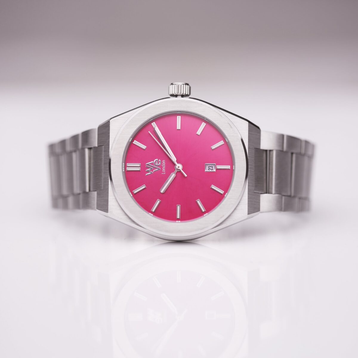 Bespoke Architect Wave Watch in Blush Ripple: 4 - Watches By Architect Watches