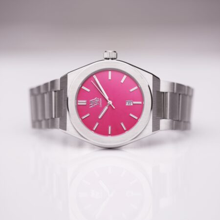 Bespoke Architect Wave Watch in Blush Ripple: 4 - Watches By Architect Watches