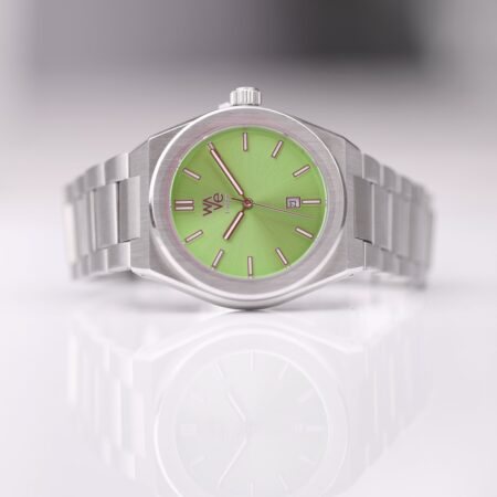 Bespoke Architect Wave Watch in Lime Surge: 3 - Watches By Architect Watches