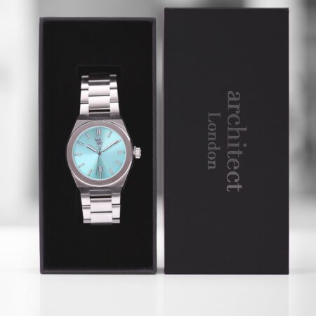 Bespoke Architect Wave Watch in Ocean Blue: 1 - Watches By Architect Watches