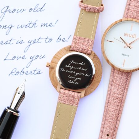 Bespoke ladies anaii watch sweet pink