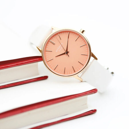 Bespoke Ladies Architēct Coral Watch White: 5 - Watches By Architect Watches
