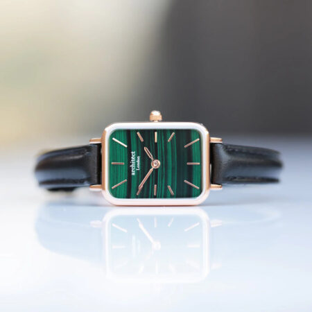 Bespoke ladies architect lille watch pine green