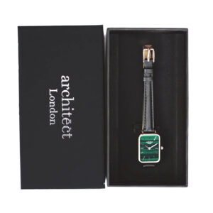 Bespoke Ladies Architēct Lille Watch Pine Green: 3 - Watches By Architect Watches