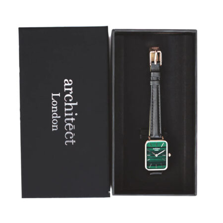 Bespoke ladies architect lille watch pine green