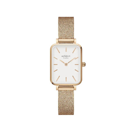 Bespoke ladies architect lille watch rose gold