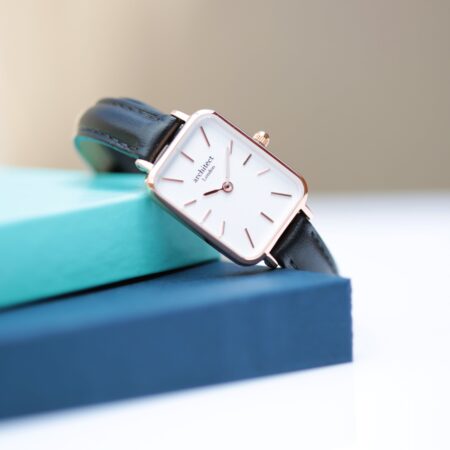 Bespoke ladies architect lille watch white