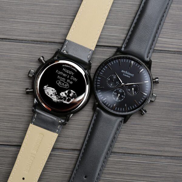 Bespoke Men’s Architect Motivator Black Contactless Payment Watch: 1 - Watches By Architect Watches