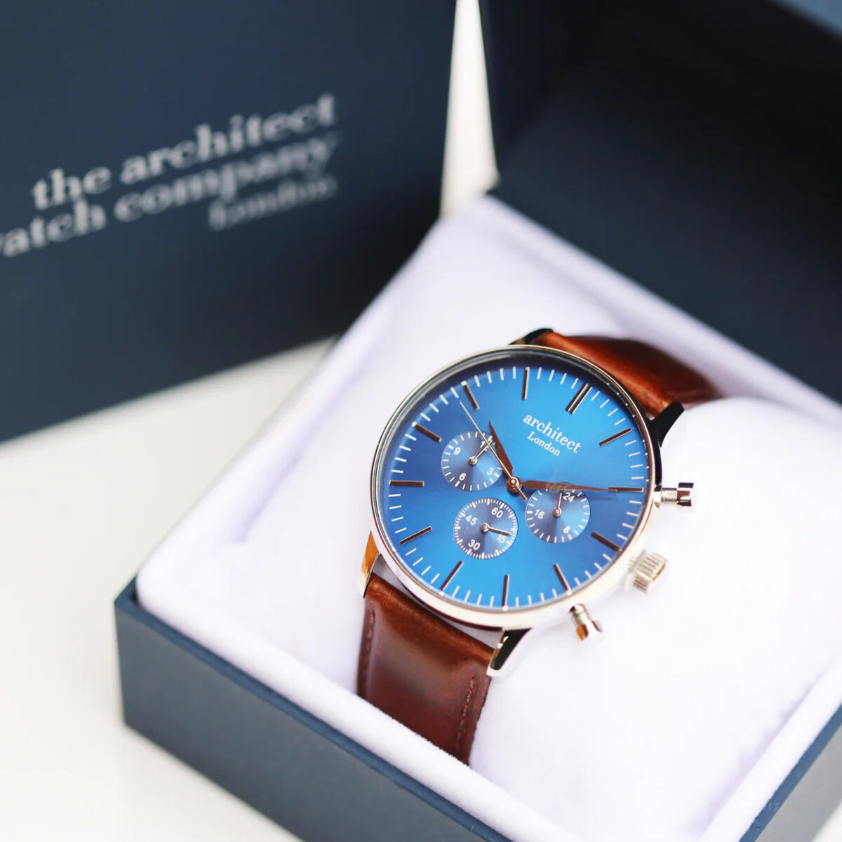 Bespoke mens architect motivator watch