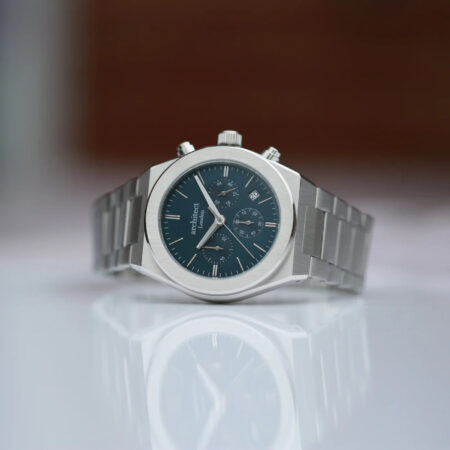 Bespoke mens architect orbix blue watch